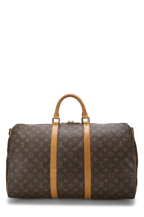 Monogram Canvas Keepall Bandouliere 50, , large image number 3