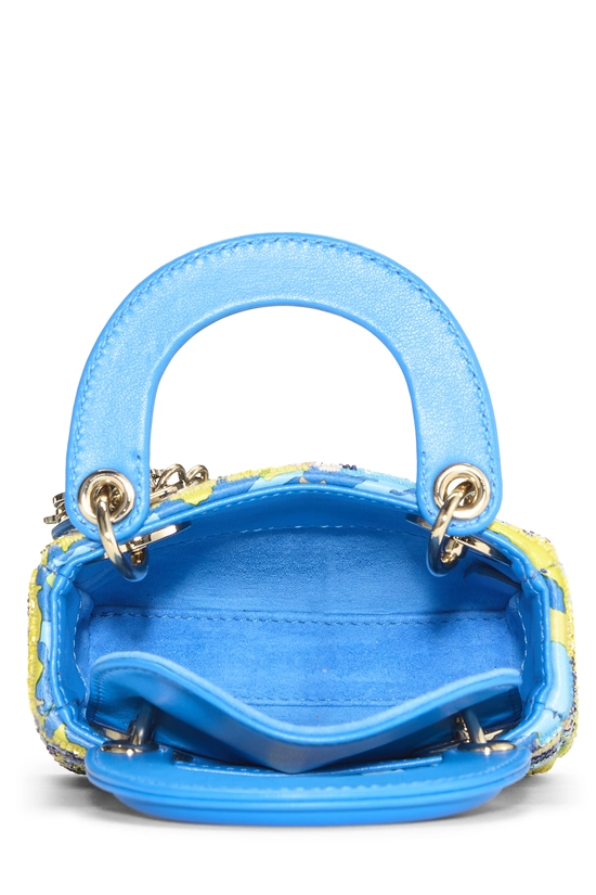 Multicolor Beaded Lady Dior Micro, , large image number 5