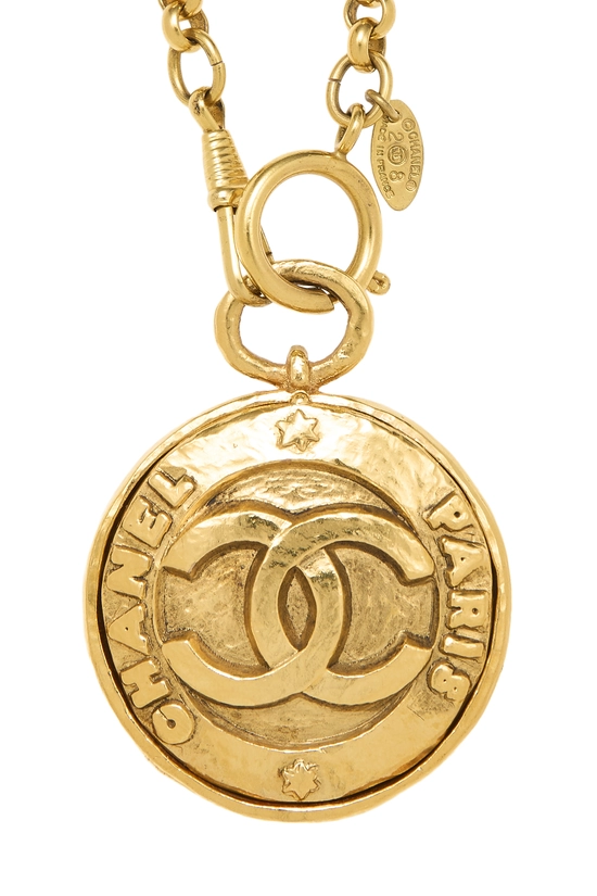 Gold Mirror Necklace, , large image number 2
