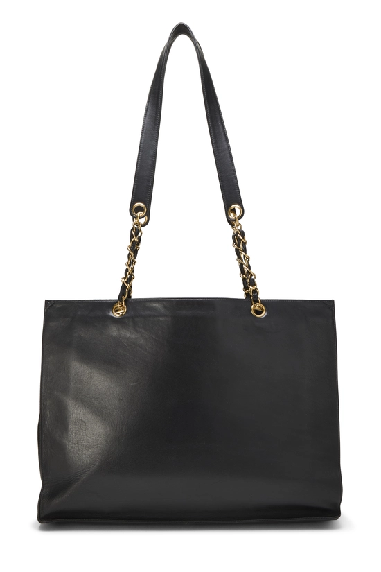 Black Lambskin Timeless 'CC' Tote, , large image number 3