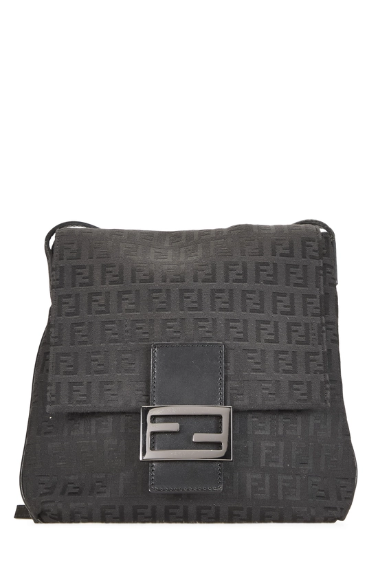 Black Zucchino Canvas Crossbody Small, , large image number 0