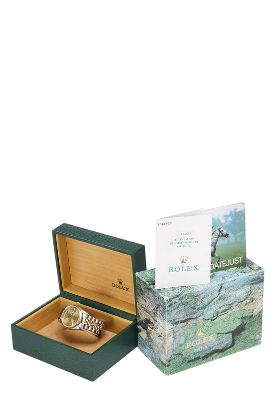 Stainless Steel Datejust Champagne Dial 16233 36mm, , large image number 1