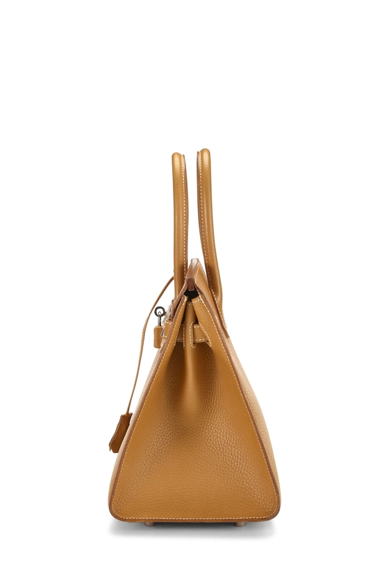 Natural Sable Vache Naturelle Grain&eacute;e Birkin 30, , large image number 2