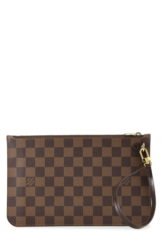 Damier Ebene Neverfull Pouch MM NM, , large image number 2