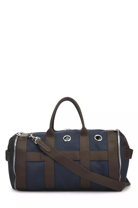 Navy Canvas Dog Carrier, , large image number 3