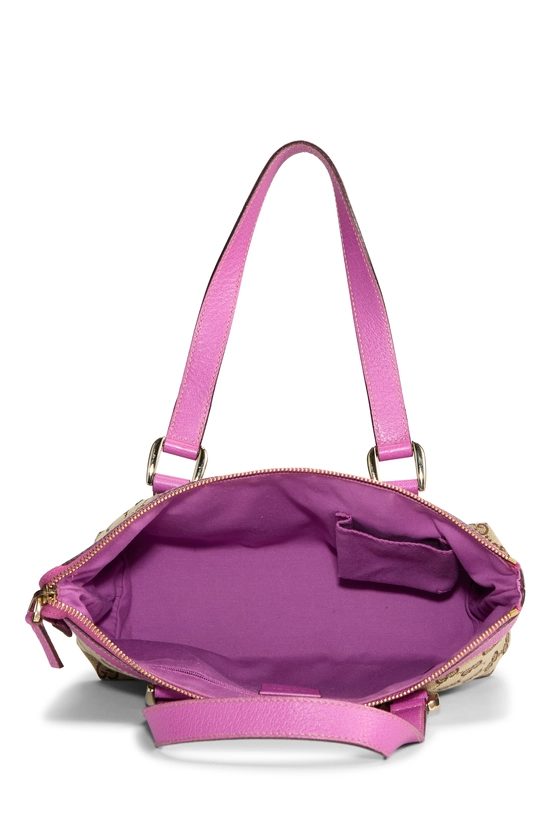 Original GG Canvas Abbey Zip Tote Small, , large image number 5