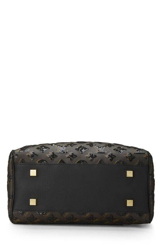 Louis Vuitton Speedy Handbag Limited Edition Monogram Eclipse Sequins 28 -  ShopStyle Satchels & Top Handle Bags