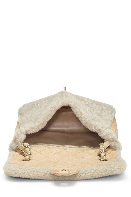Shoulder Bag Faux Fur Handbag, Shoulder Bag Fur Handle