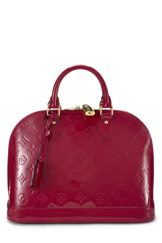 Indian Rose Monogram Vernis Alma PM NM, , large image number 0