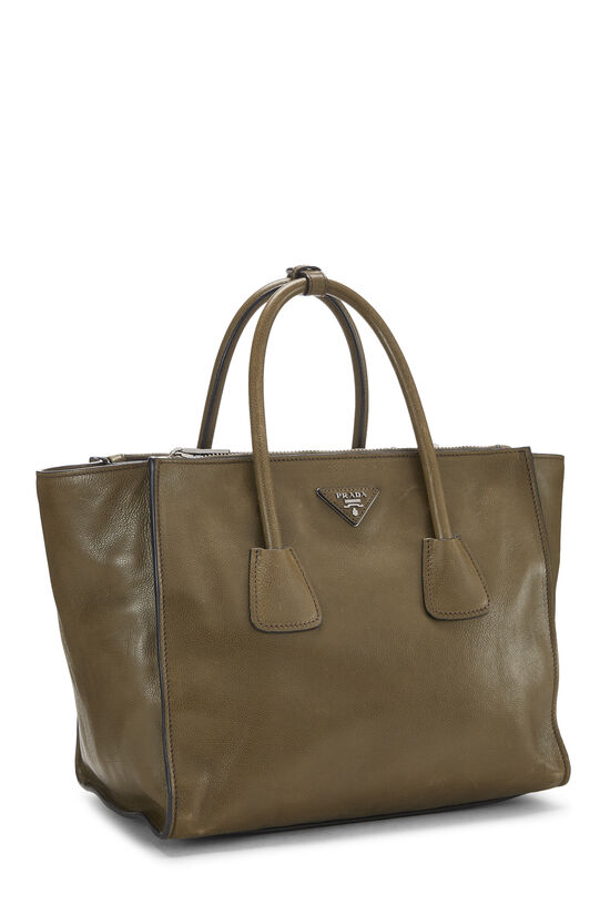 Green Calfskin Convertible Tote, , large image number 1