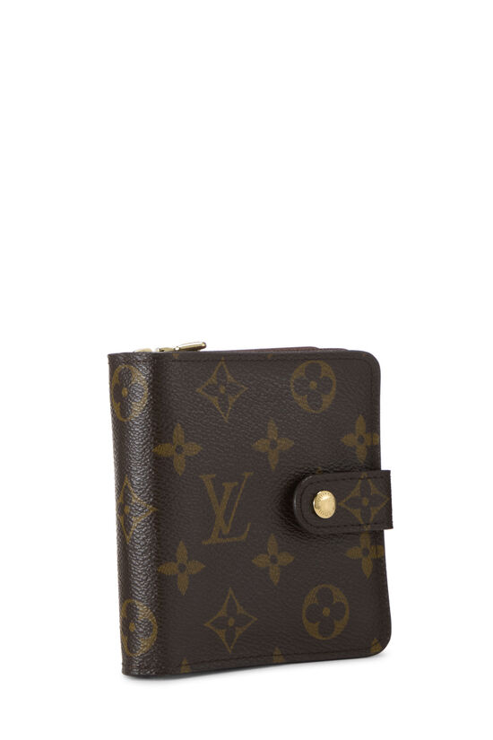 Monogram Canvas Compact Zip Wallet, , large image number 1