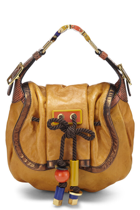 Louis Vuitton Monogram Epices Kalahari PM Yellow Shoulder Bag