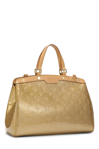 Louis Vuitton Gold Monogram Vernis Brea MM — photo 2