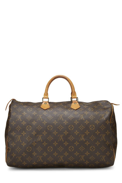 Monogram Canvas Speedy 40, , large