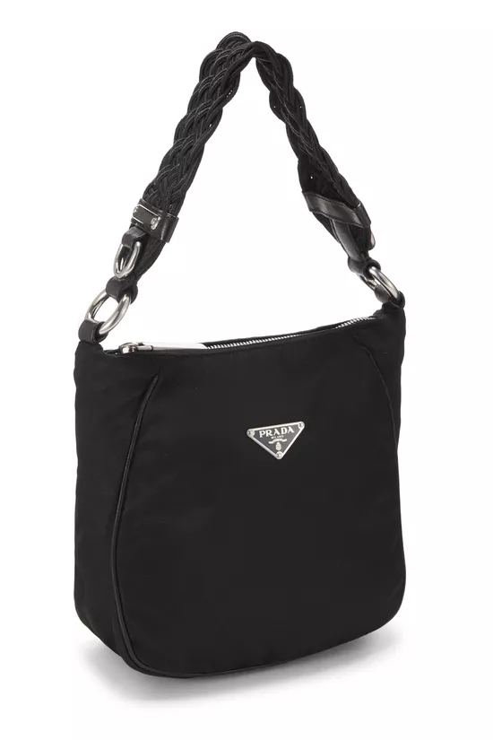 Black Nylon Handbag Small, , large image number 1