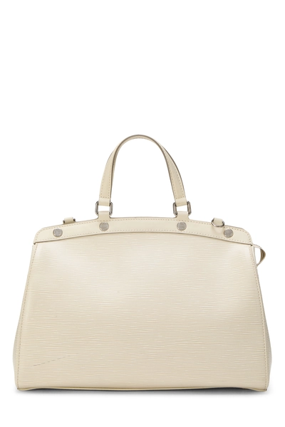 Louis Vuitton White Epi Brea MM