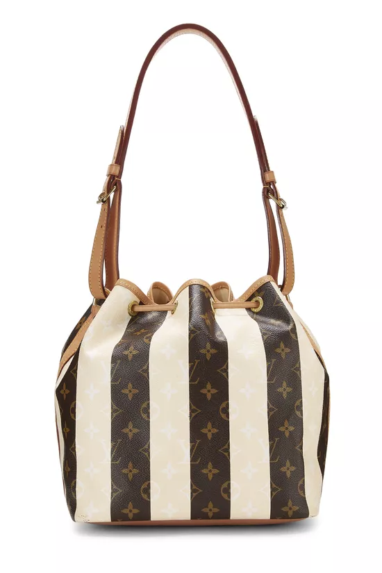 Monogram Canvas Cream Rayures No&eacute; Petite, , large image number 3