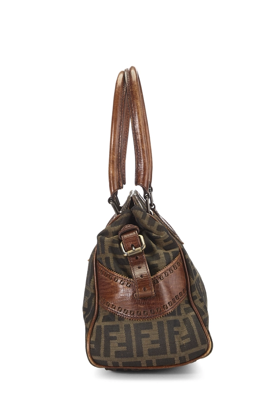 Brown Zucca Canvas Bag Du Jour Small, , large image number 2