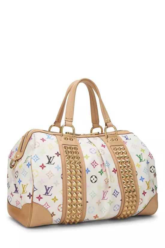 Takashi Murakami x Louis Vuitton White Monogram Multicolore Courtney MM, , large image number 1