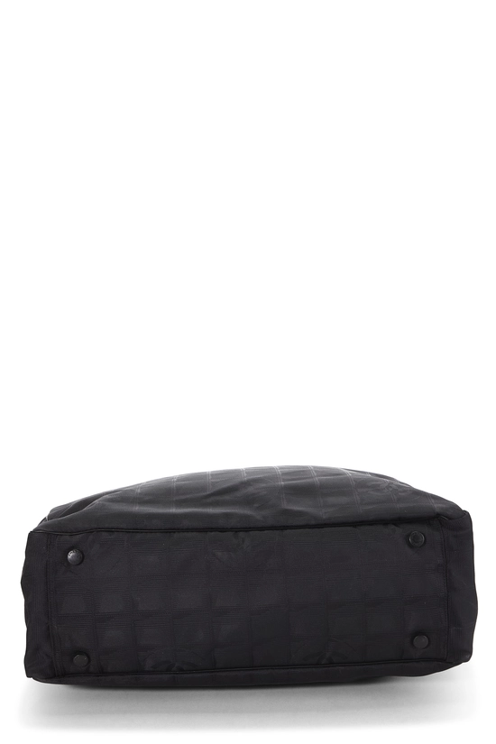 Black Nylon Travel Line Tote Large, , large image number 4