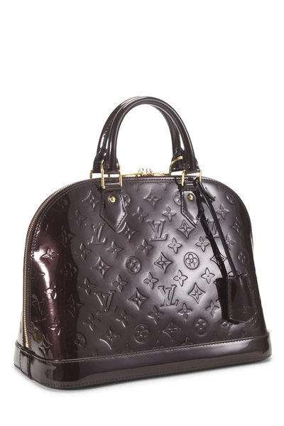 Louis Vuitton Amarante Monogram Vernis Alma PM NM — photo 2