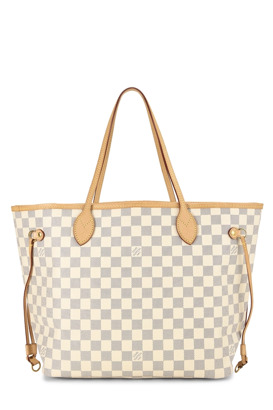 Damier Azur Neverfull MM NM, , large image number 3