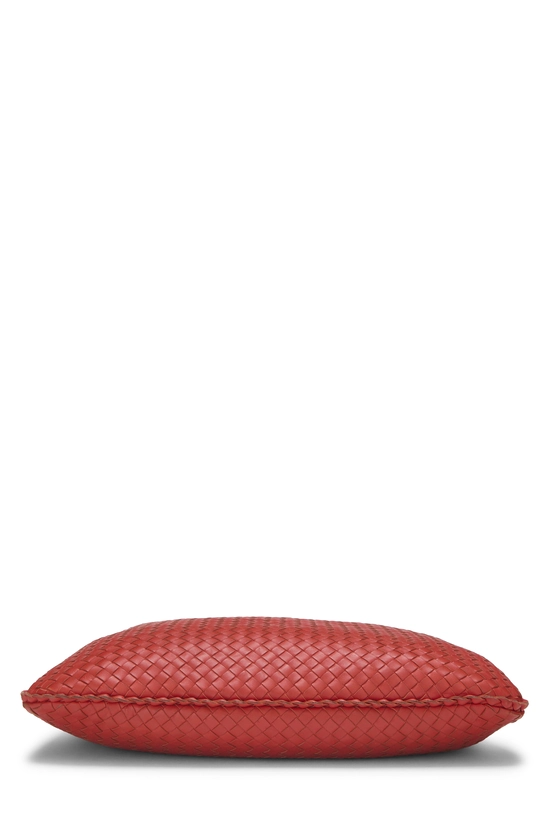 Red Intrecciato Veneta Hobo Medium, , large image number 4