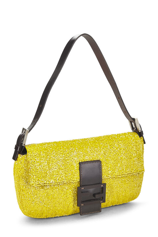 Yellow Beaded Baguette, , large image number 1
