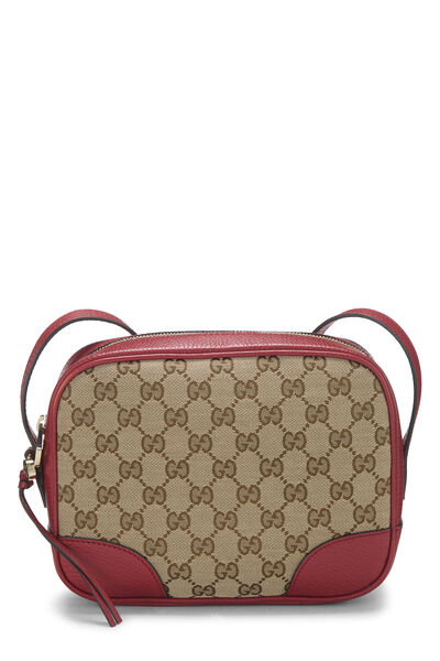 Red Original GG Canvas Bree Crossbody 