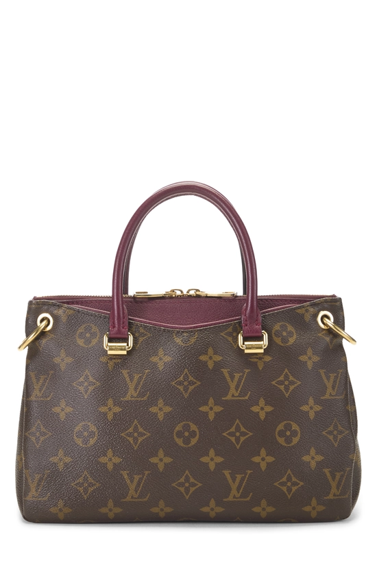Burgundy Monogram Canvas Pallas BB, , large image number 0