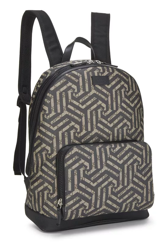 Black GG Supreme Caleido Backpack, , large image number 1