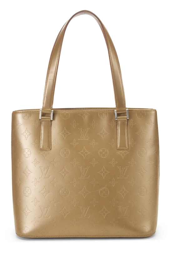 Beige Monogram Vernis Mat Stockton, , large image number 0