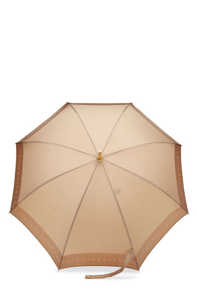 Beige Nylon Umbrella, , large