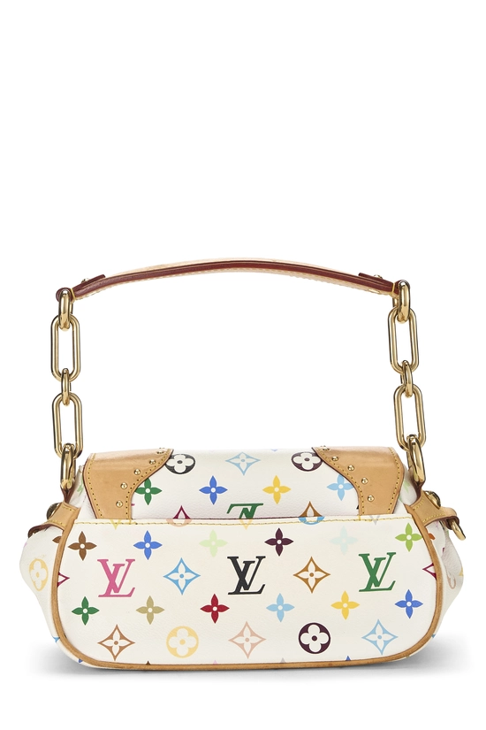 Takashi Murakami x Louis Vuitton White Monogram Multicolore Marilyn, , large image number 3