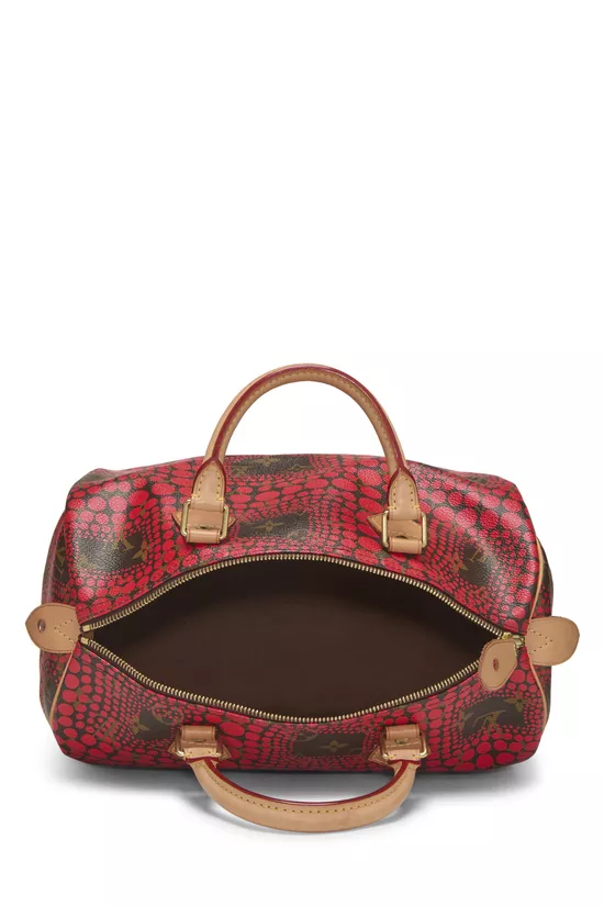 Pre-Owned Yayoi Kusama x Louis Vuitton Red Monogram Dots Infinity