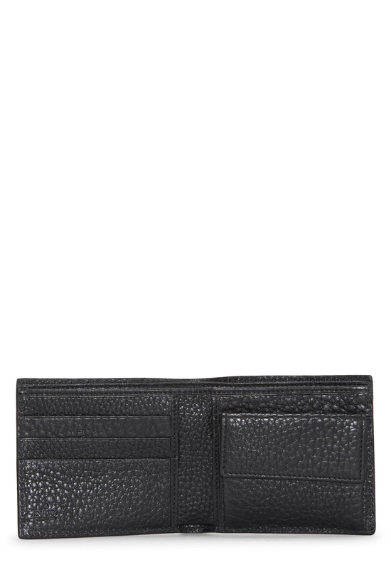 Black Leather Bifold Wallet, , large image number 3