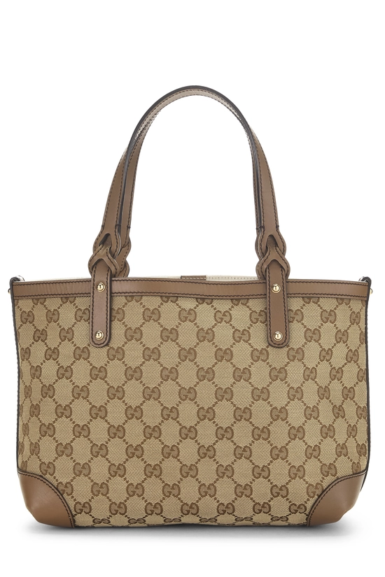 Brown Original GG Canvas Craft Tote Small, , large image number 3