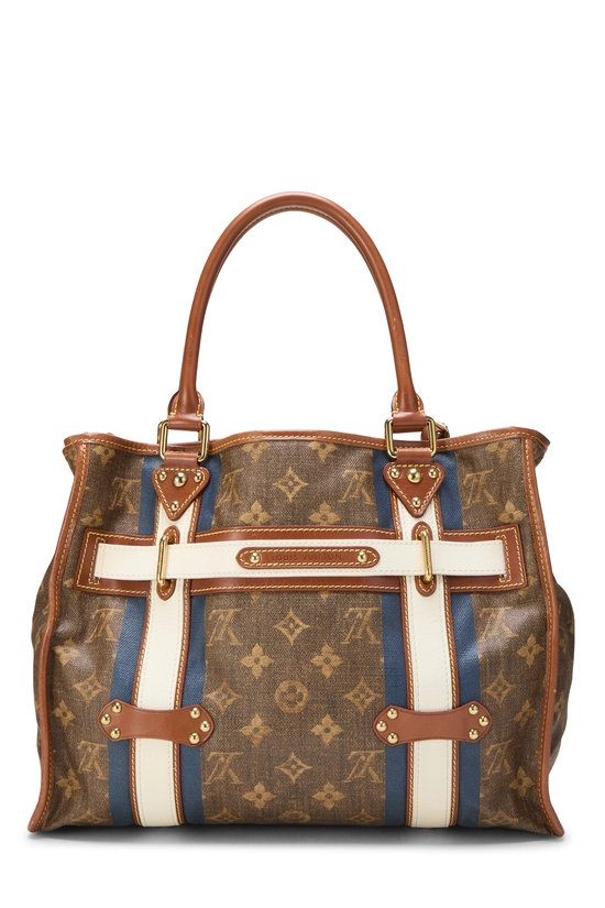 Monogram Rayures Tisse Sac GM, , large image number 3