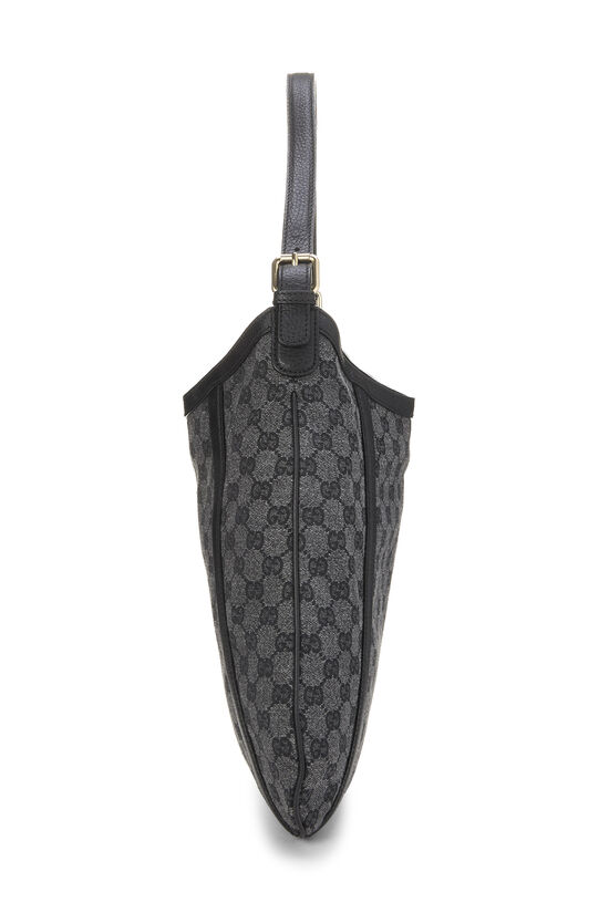 Black GG Canvas Hobo, , large image number 2