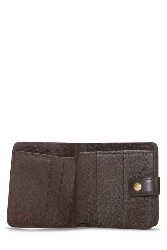 Damier Ebene Compact Snap Wallet, , large image number 3