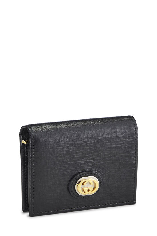 Black Leather Matisse Compact Wallet, , large image number 2