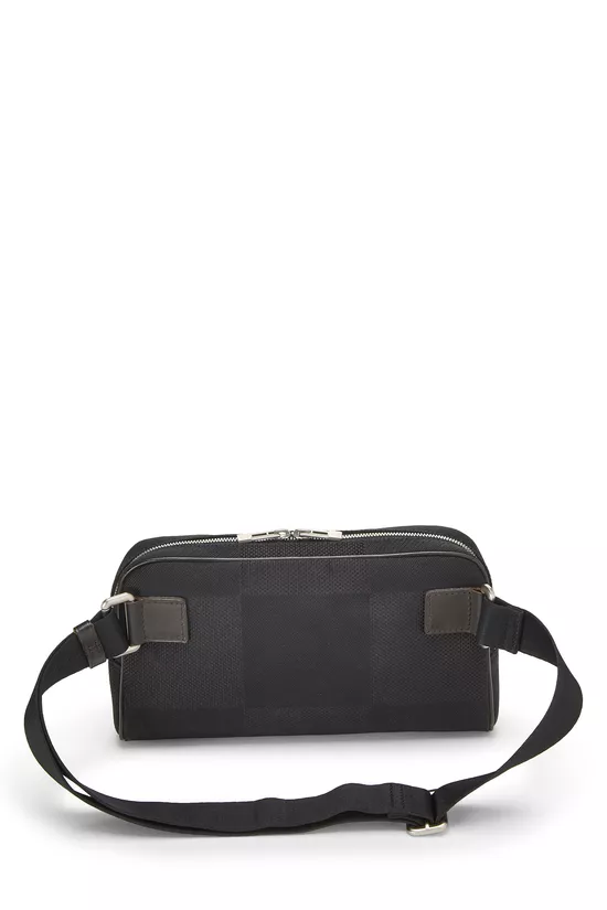 Black Damier Geant Canvas Acrobat Belt Bag, , large image number 3