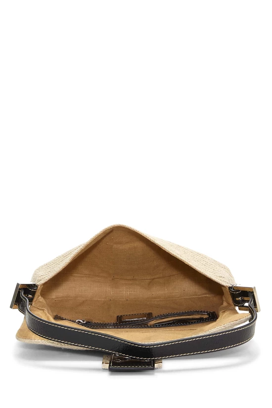 Beige Woven Baguette, , large image number 5