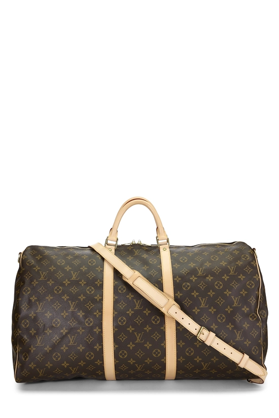 Monogram Canvas Keepall Bandouliere 60, , large image number 0