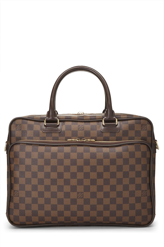 Louis Vuitton Laptop Sleeve Damier Ebene 15 Brown in Canvas with