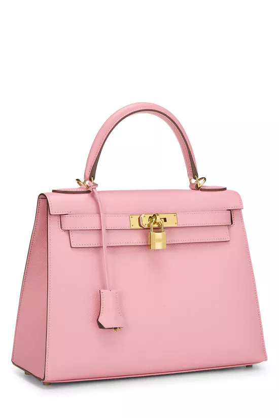 Rose Confetti Epsom Kelly Sellier 28, , large image number 1