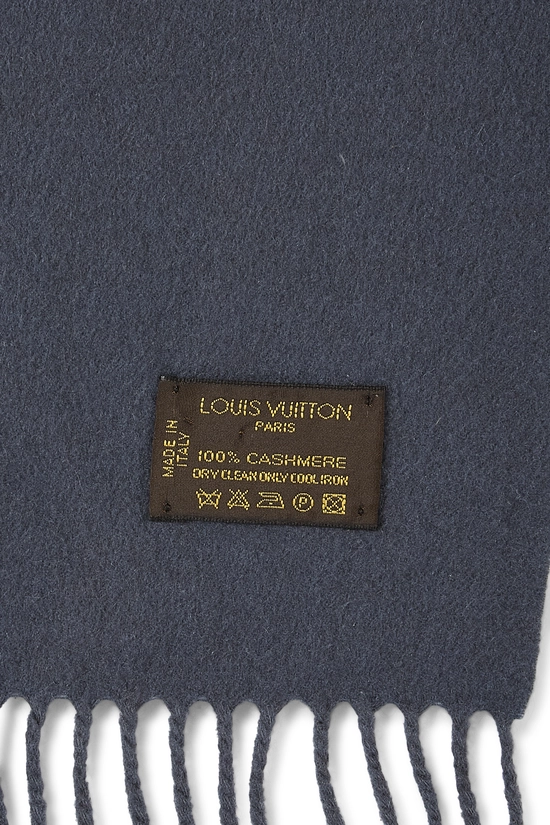 Grey Cashmere Scarf, , large image number 1