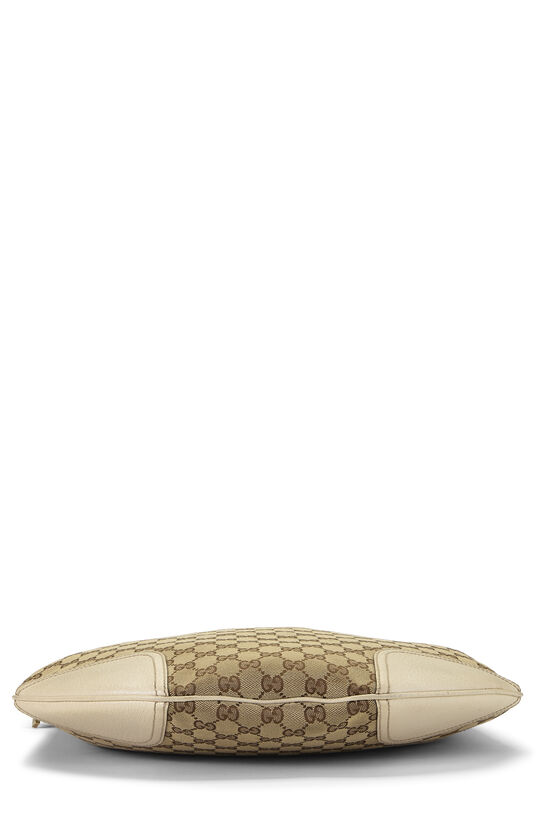 White Original GG Canvas Princy Hobo, , large image number 4
