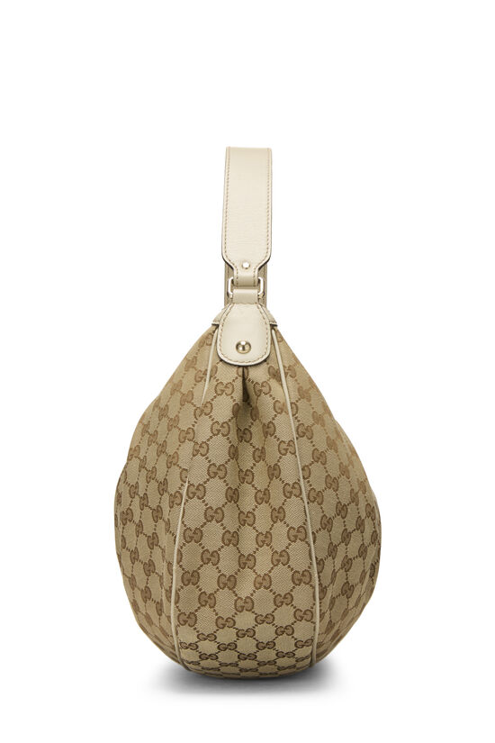 White Original GG Canvas Sukey Hobo, , large image number 2