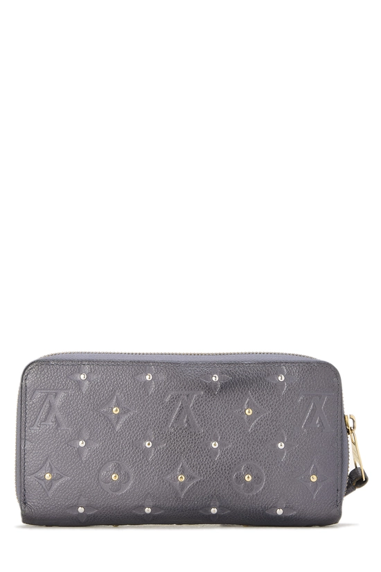 Grey Studded Monogram Empreinte Zippy Continental Wallet, , large image number 2